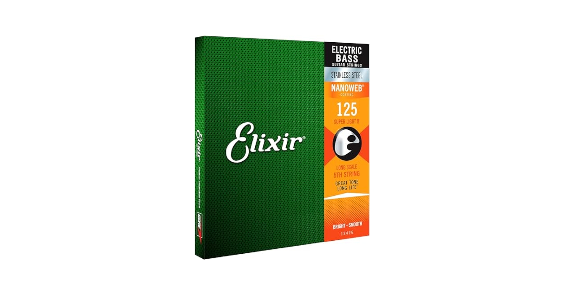 エリクサーStainless Steel Bass Strings 3セット Amazon.com: Elixir, / Nanoweb Stainless Steel Single Bass