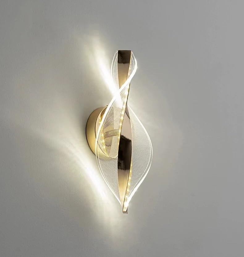 Image of kinis Slim Profile LED Wall Sconce for Living Room Space-Saving LED Wall Light-Perfect for Any Room /Modern Style Energy Saving Led Wall Lamps for Bedroom /Led Wall Scone for Home /Kitchen /Restaurants