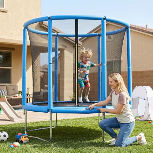 Cubiertas de espuma para postes de trampolín negro de 35" con amortiguación de seguridad 7