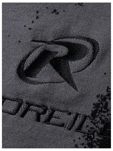 Men's Letter Graphic Sweater Gothic Raw Hem Long Sleeve Crew Neck Knitted Pullover Top4