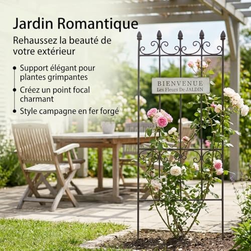 Structure escalade treillis jardin MagiDeal pour jeu extérieur