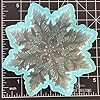 Winter Snowflake Shaped Original 3D Silicone Craft Freshie Mold for Aroma Beads and Other Crafts #1