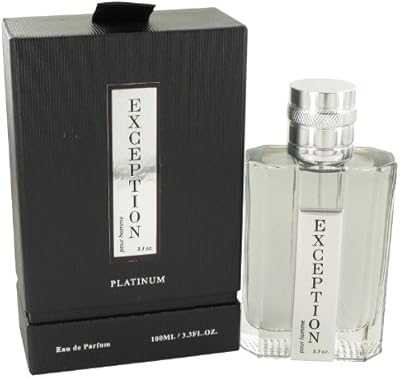 YZY Perfume Exception Platinum By Yzy Perfume For Men Eau De Parfum Spray 3.4 oz