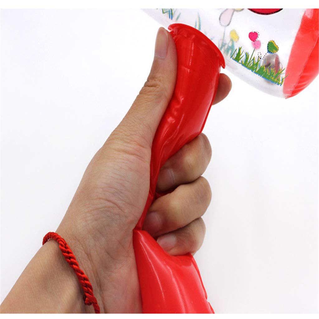 LOHONER Inflatable Hammer with Bell Air Hammer Baby Toy Kids Toys Party Favors Inflatable Toy Pool Beach Toy
