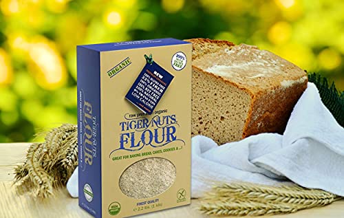 Tiger Nuts - Flour Premium Organic(2.2 Lbs)| Gluten-Free, High Fiber, Gluten, Non-Allergenic, Aip, Paleo Perfect #TOP5