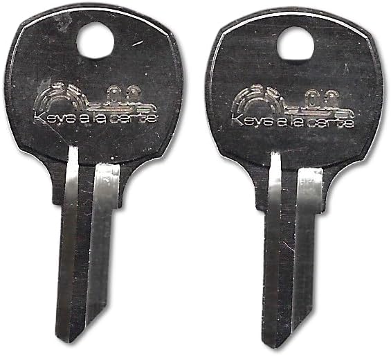 C444 Replacement Key Cut to Code | S1069H Key Blank | Fits National Lock Systems for Cabinets and Drawers