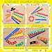Sayglossy 24 Sets Fraction Tiles Set for Math Classroom Fractions Manipulatives Math Learning Manipulatives for Home School Supplies