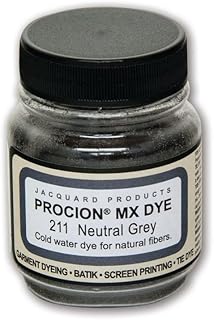 Jacquard Products Jacquard Procion Mx Dye .33Oz Neutral Grey, Acrylic, Multicolour