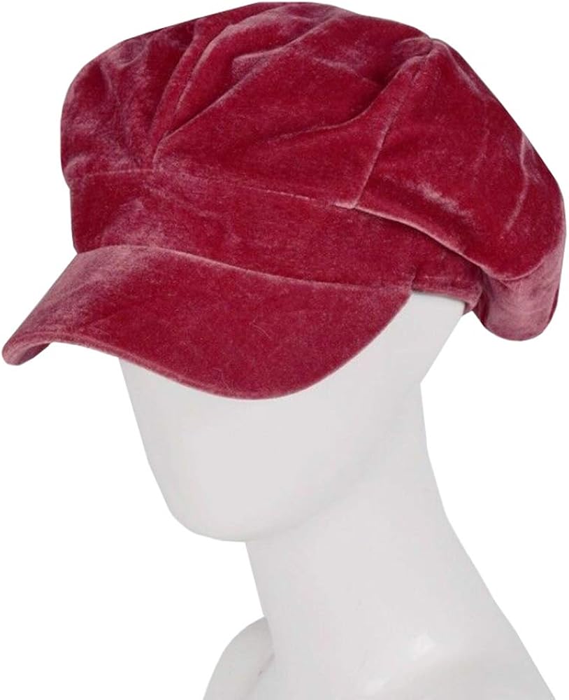 Buy Women Vintage Velvet Beret Newsboy 