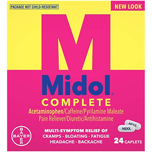 Midol Complete Caplets, 24-Count (Pack Of 2), Packaging May Vary #TOP11