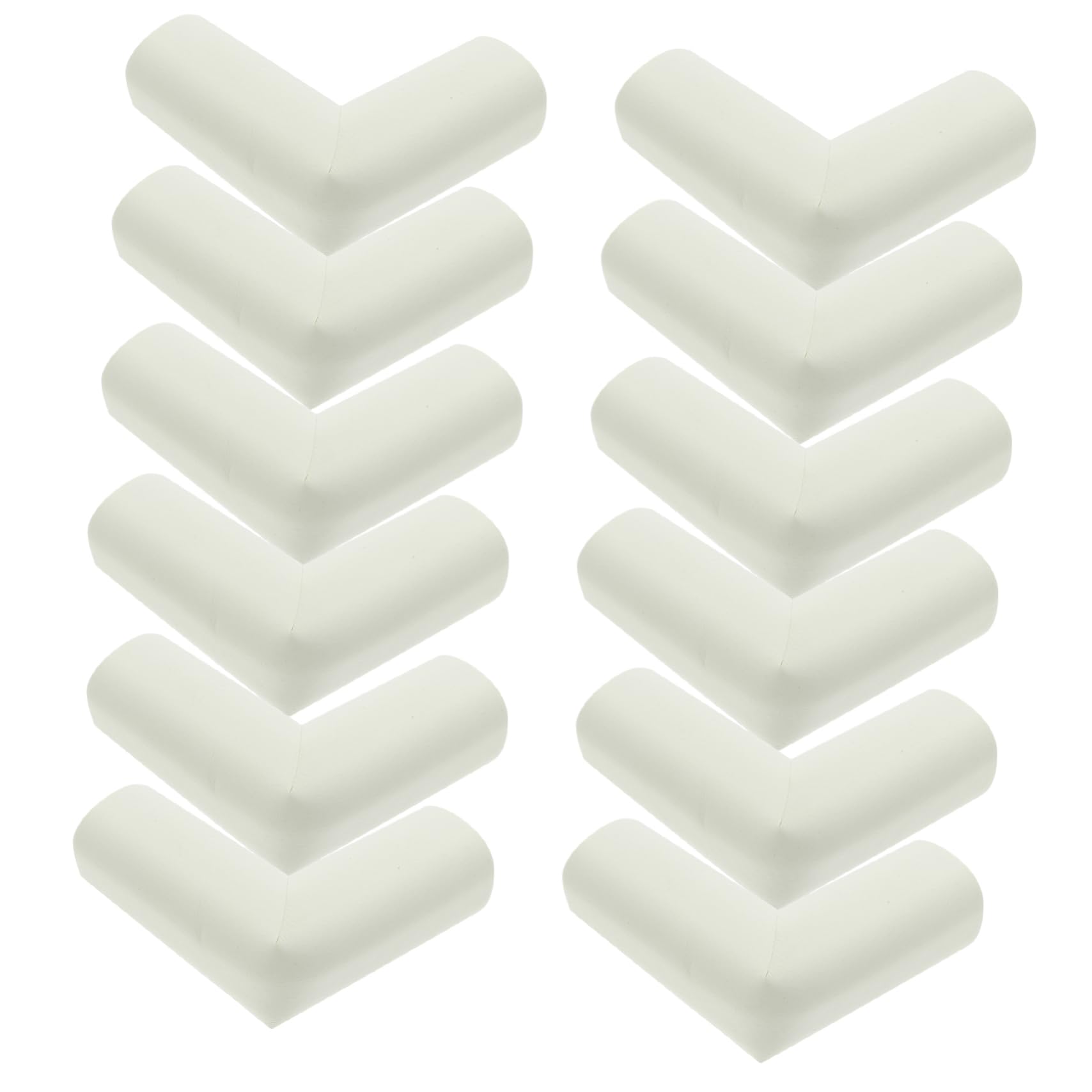 PRETYZOOM 12 Pack Frame Corner Protectors Easy Install Edge Guards Photo Frame Packaging Corner Protectors for Safety