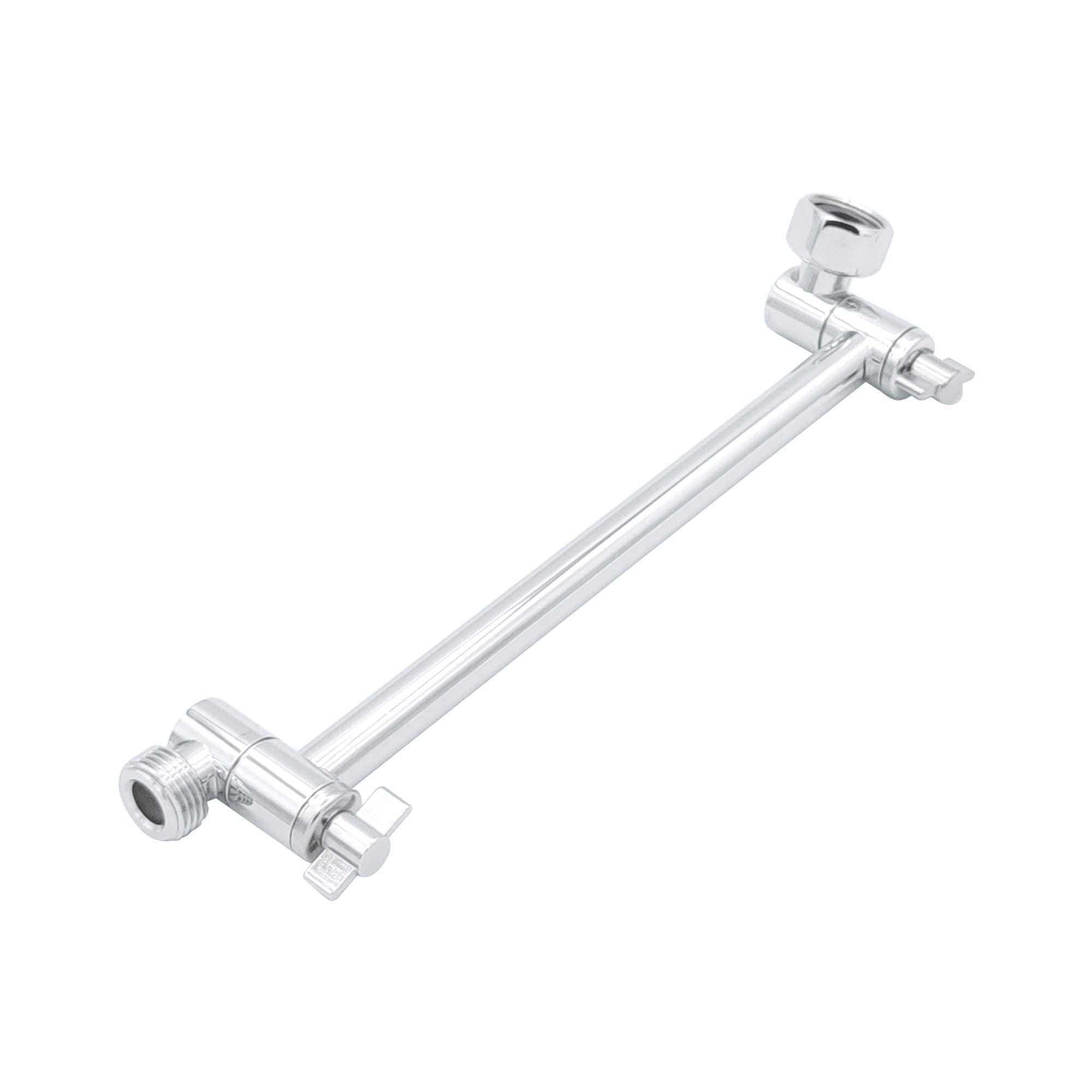 Bras De Douche Réglable 30,5 Cm - Laiton - Finition Bronze Huilé - Extension Pour Pommeau