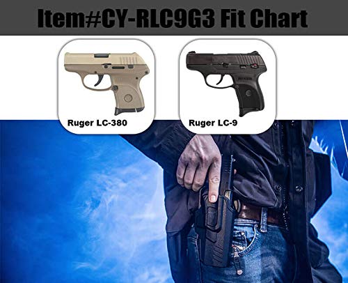 Cytac Level Ii Tactical Security Gun Holster | Fits Ruger Lc9 / Lc380 | R-Defender G3 Series | Cy-Rlc9G3 #TOP3