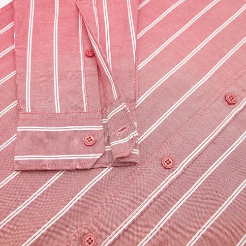 Image of Wrangler Male Red Regular Fit Shirt