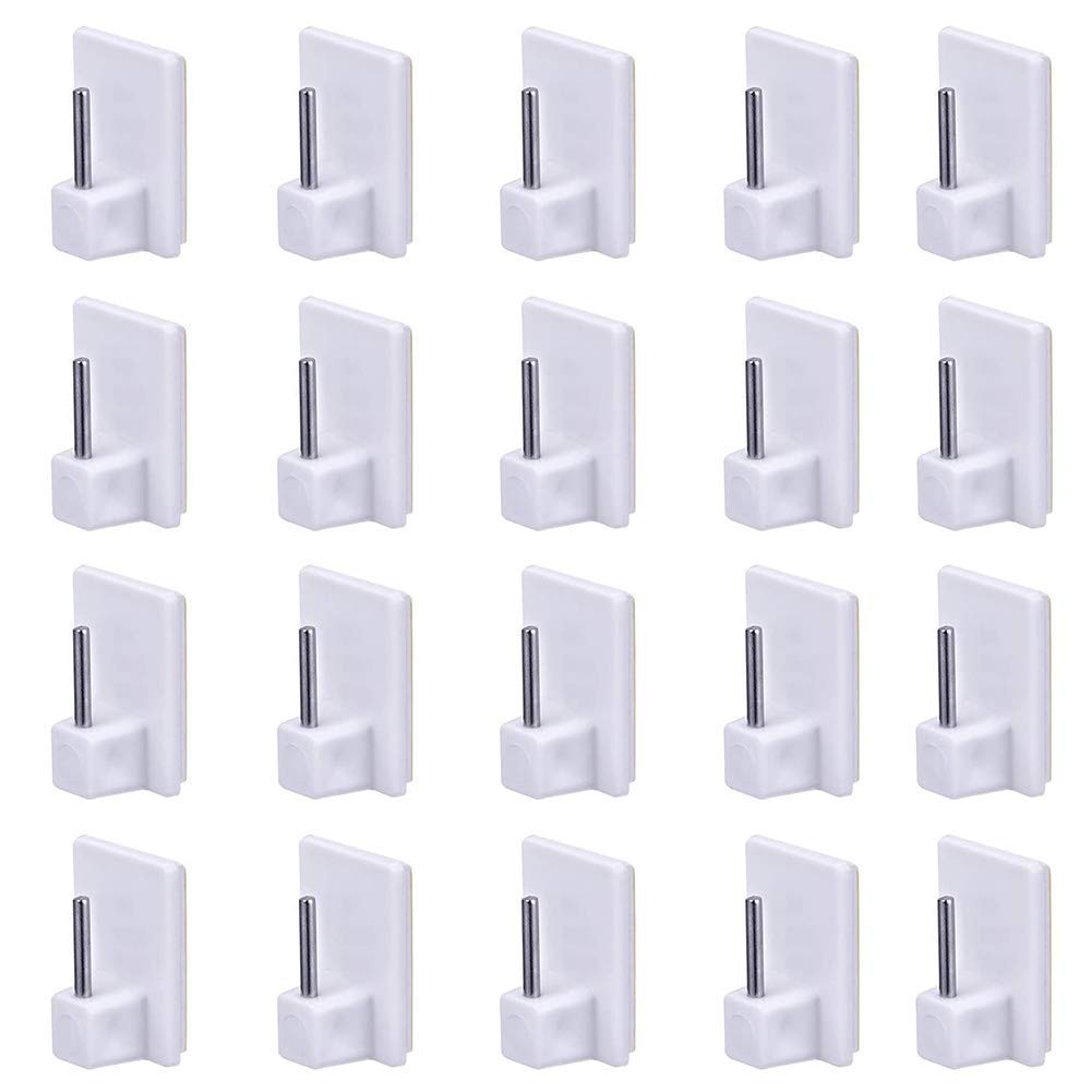hehsd0 Window Hook 20pcs Modern Self Adhesive For Net Curtain ds Retaining Organizer Home sy Install White Practical Hanging Rack Durable Fixed