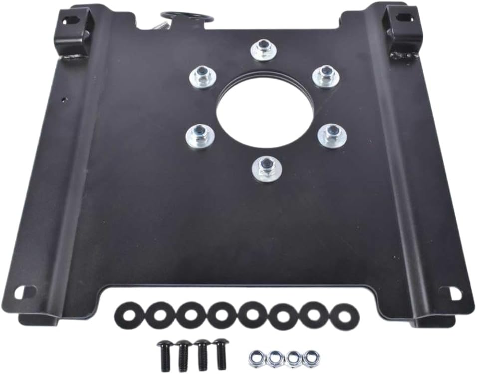 Seat Swivel Bracket Left Driver Side Compatible with Econoline E250 E350 E450 1997 to 2024