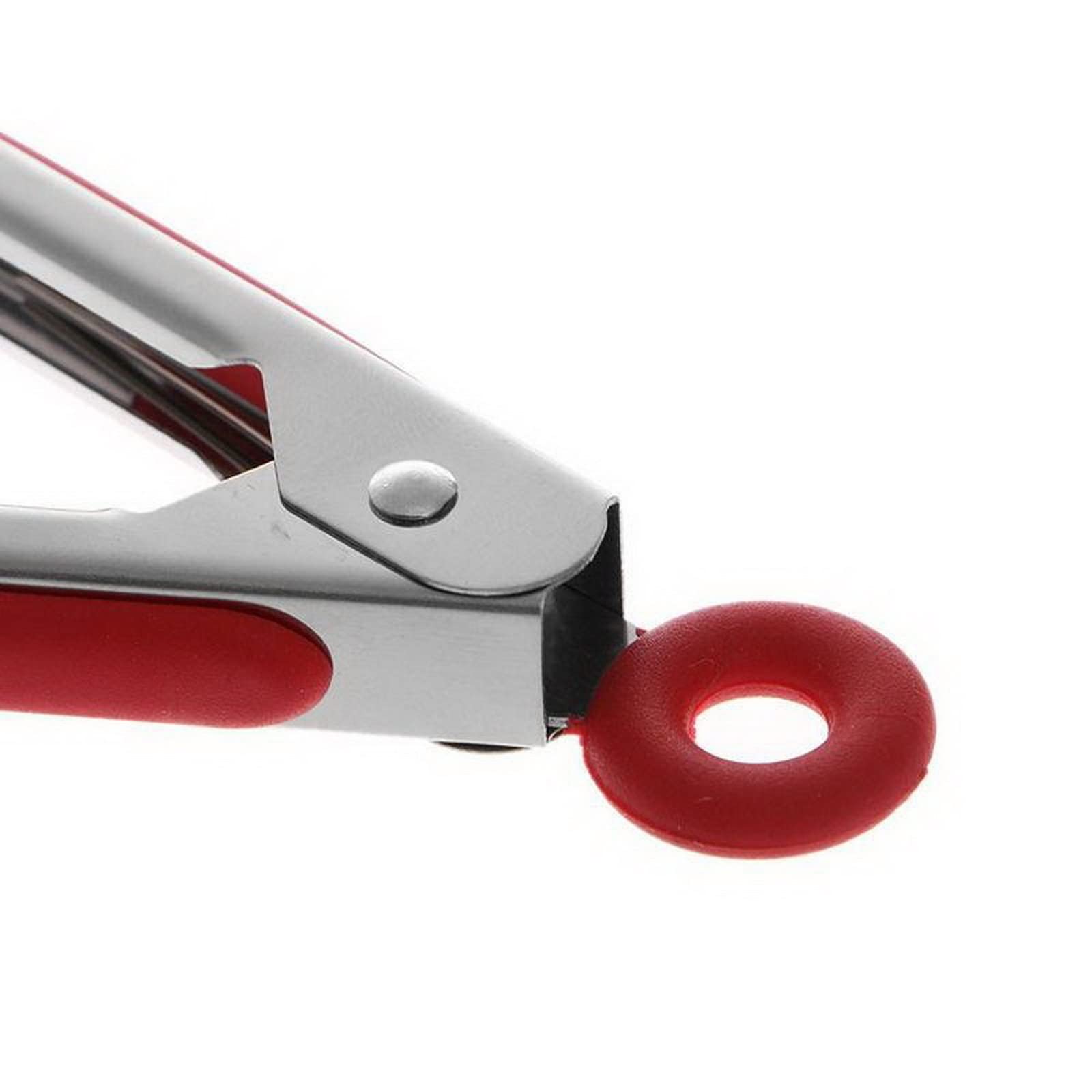Pinze da Cucina Silicone Nylon Clip per Alimenti Cottura Barbecue Clip per Dolci Accessori da Cucina Utensili Posate (Arancione)