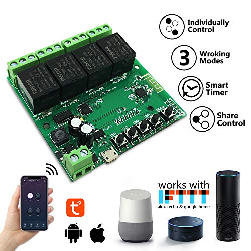 Newgoal Módulo Relé WiFi 9 51dCe2B1e9L. SL500