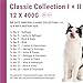 catz finefood Classic Collection Katzenfutter nass XXL Mix-Paket - Gourmet Nassfutter für Ihre Katze ohne Zucker & Getreide, glutenfrei - mit hohem Fleischanteil, Made in Germany (12 x 400g Dosen)