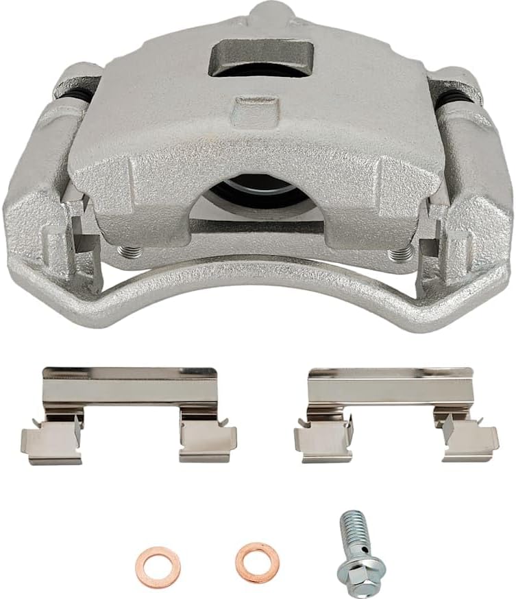 For CENTURY/VENTURE 97-05 FRONT BRAKE CALIPER RH AND LH, New, Natural, W/Brackets