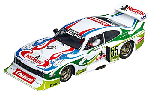 Ford Capri Zakspeed Turbo No.55 Carrera Digital 124 pour circuit de slot racing