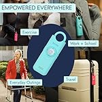 She’s Birdie 3.0 New Version – The Original Personal Safety Alarm for Women by Women–Loud Siren, Flash Light and Rechargeable Battery in a Variety of Colors (Metallic Rose Pink) - Image 5