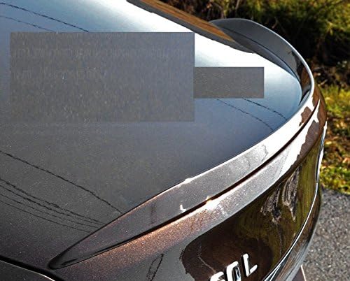 New Rear Painted Spoiler Compatible with Mercedes Benz C Class W205 Sedan 2015-2020 C180 C200 C250 C300 (AMG Style-Carbon Look)