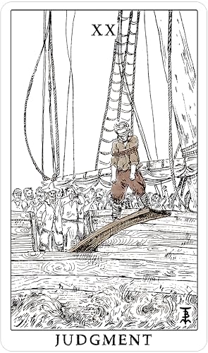 Tempest Tarot Deck: 78-Card Tarot Deck with Nautical Themes – Oceanic Archetypes, Mythic Creatures, Intuition, and Self-Discovery - Thumbnail 6