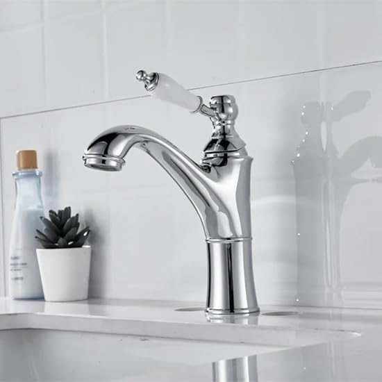 Rubinetto Lavabo Bagno Monocomando Cromato - Miscelatore Moderno Con Aeratore - Foto 9