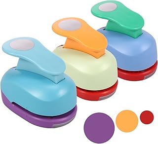 3Pcs Circle Paper Punch 16mm 25mm 38mm Paper Hole Cutter DIY