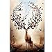 HB.YE Puzzle 1000 Pièces Adultes Enfant Jouet Loisir Puzzle Classiques de Paysage Ville 75x50cm - Wapiti