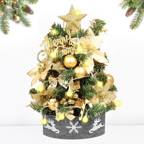 Mini Weihnachtsbaum, Künstlicher Weihnachtsbaum, 45 cm Weihnachtsbaum...