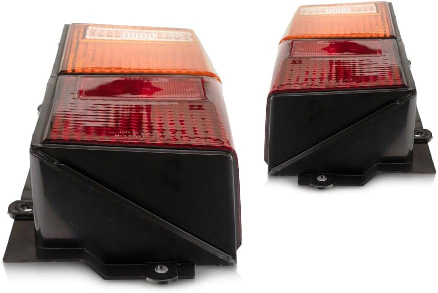 For Jeep Cherokee Tail Light Assembly Unit 1984-1996 Pair Driver and Passenger Side For CH2800105 + CH2801105