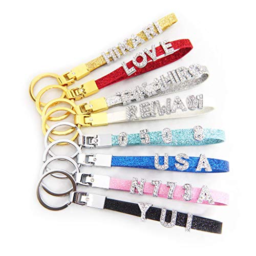 ぽんた 月と星のイニシャルキーホルダー 丸文字形ミニ ぽんた 月と星の