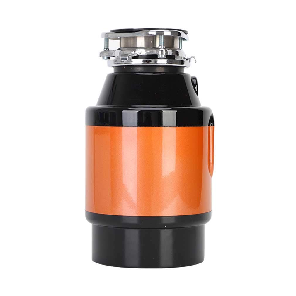 Durable Broyeur d'évier Éliminateur de Déchets Pratique,Poussoir pour déchets Verts,Protection Anti-surchauffe et Anti-Surcharge Protection Contre Les bruits Cuisine, Black