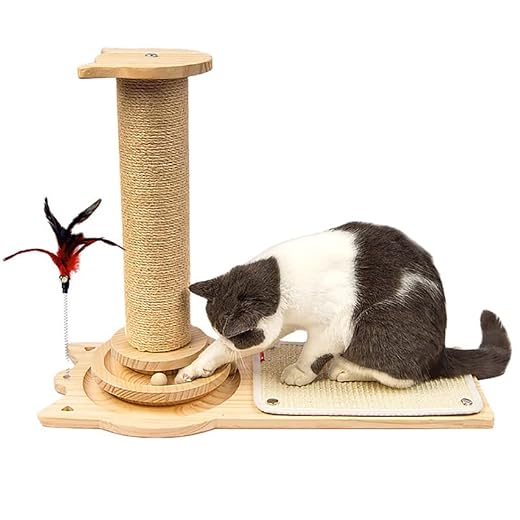 Cat Scratching Pad för inomhuskatter, Liten Scratching Lounger bäddsoffa, Cat Scratcher House, Cat Training Toy, En present till ditt husdjur