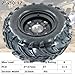 2 Pack of ATV Tires, 25x10-12 ATV Tires and Wheel,12 x 7 Rim, 6-Ply All Terrain Tire with 4 * 137 PCD,4+3 Offset For Atv UTV Off-Road