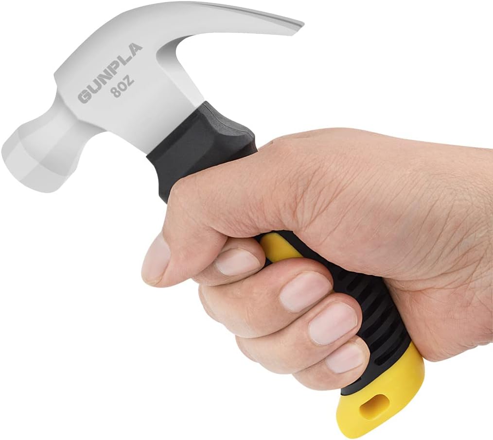 Gunpla 8oz Stubby Claw Hammer and Nails Puller - Image 3