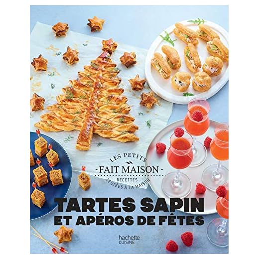 Tartes sapins et apéros de Fêtes