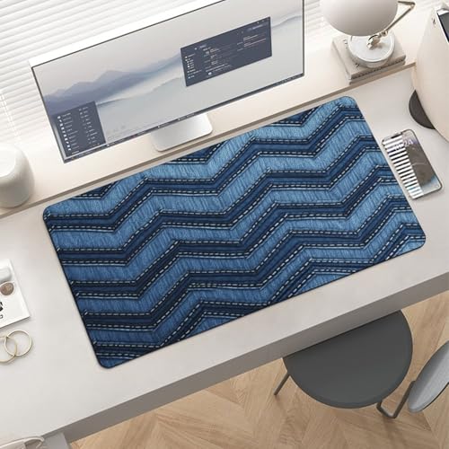 Alfombrilla de Escritorio VstaDank 12x24 Pulgadas Azul Degradado miniatura 6