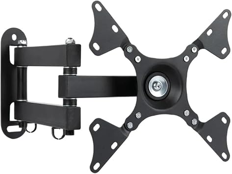 Monitor Wall Mount Bracket for 14 to 37 Inch Tv LCD Led Retractable Rotation Tilt Swivel Adjustable Tv Mounts Flat Panel Holder