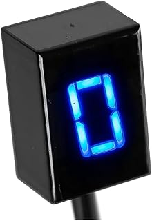 Indicador Engranaje Motocicleta Indicador De Marchas Digital De Color Azul para Motocicleta, Sensor De Palanca De Cambios De 5 Velocidades, Universal