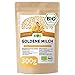EWL Naturprodukte Bio Goldene Milch Golden Milk Kurkuma Latte Mix 300g extra XXL Vorteilspack mit Kurkuma, Triphala, Ashwaganda, Ceylon Zimt, Ingwer, Ceylon Pfeffer, Kokosblütenzucker Made with Love