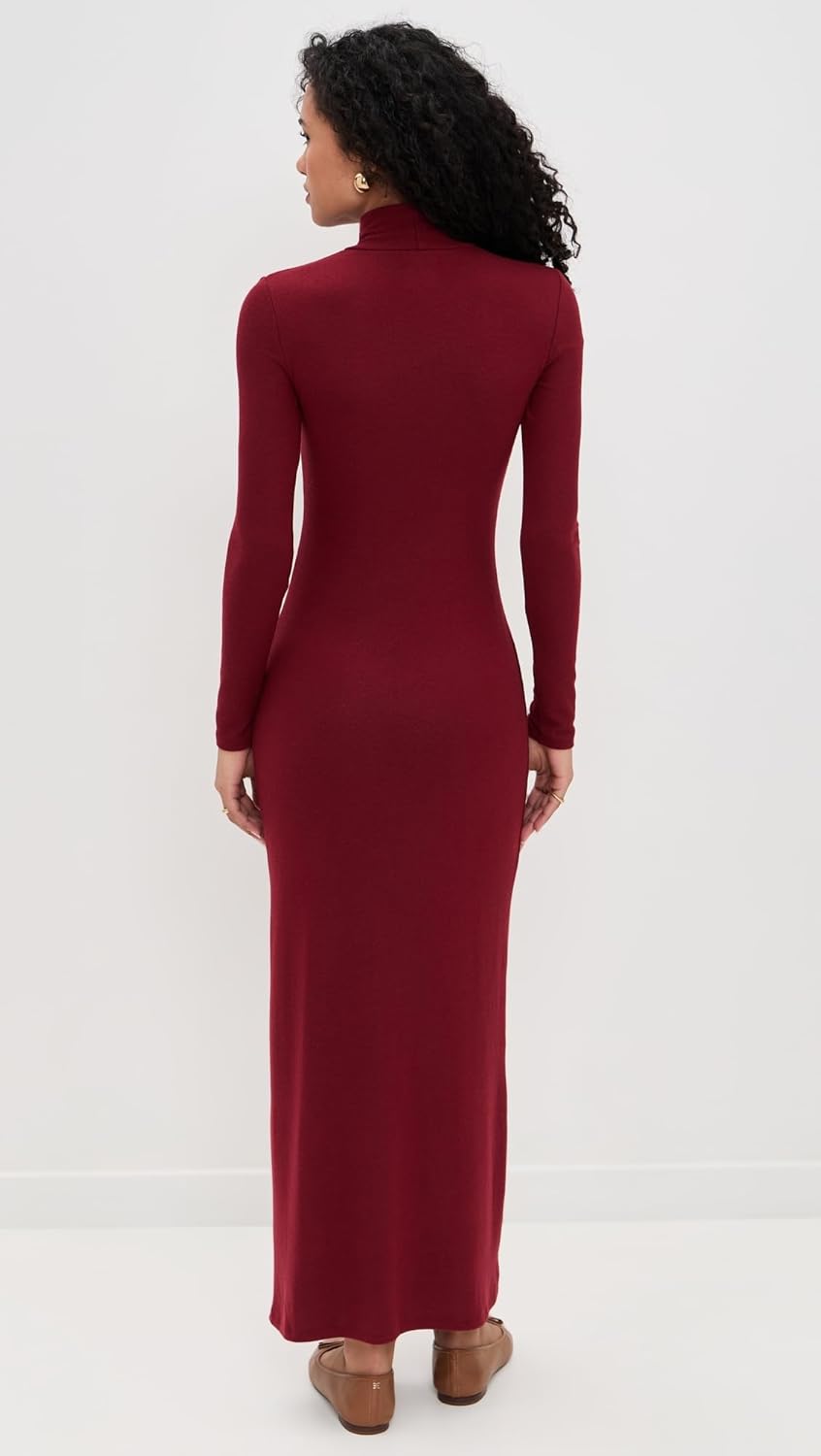 Leset Women's Lauren Turtleneck Maxi Dress - Image 3