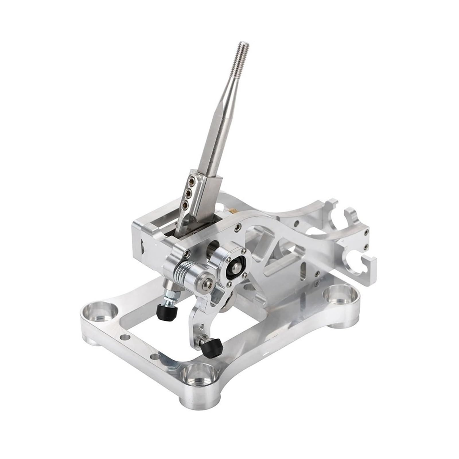 Bssyung One Color Gearbox Complete Unit Billet Shifter Box Assembly For Accord Cl7 Cl9 04-08 For Tsx Tl Gear Shift Knob