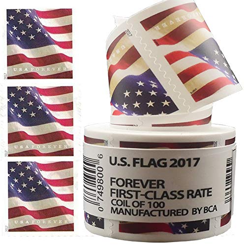 100 of Postage s.t.a.m.p Paper, A roll of 100 pcs