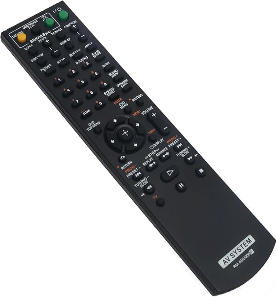 VINABTY RM-ADU008 Replacement Remote Control Compatible with Sony AV