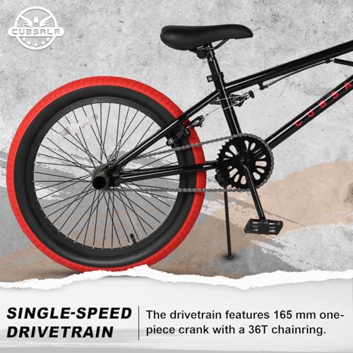 cubsala 20 Inch Kids Freestyle BMX