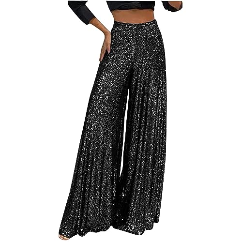 Amazon.com: XUNRYAN Sequin Pants Womens Disco Outfits