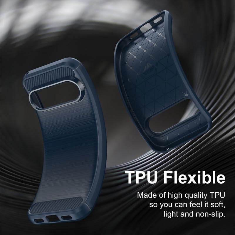 Image of Basic Case for Google Pixel 11 (Carbon Fibre Blue)